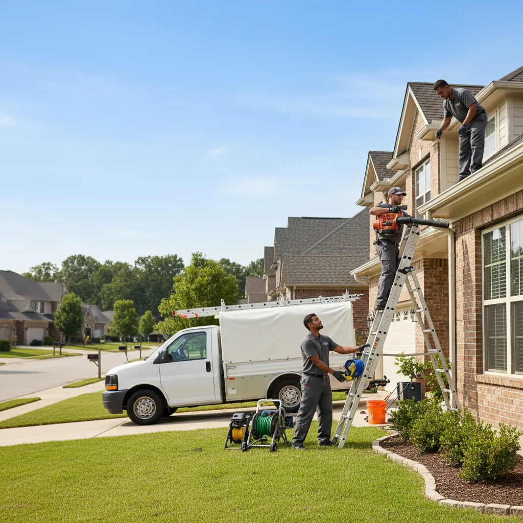 Home Gutter Service in Hendrix, OK near me